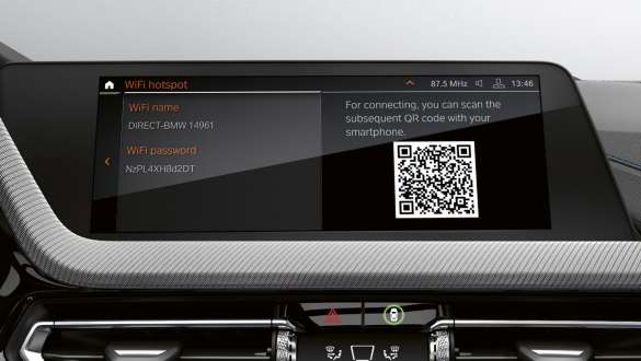 Hotspot wi-fi. Nowe BMW serii 1 z hotspotem wi-fi.