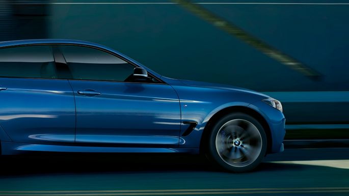 BMW serii 3 Gran Turismo, widok z boku BMW serii 3 Gran Turismo, widok z boku