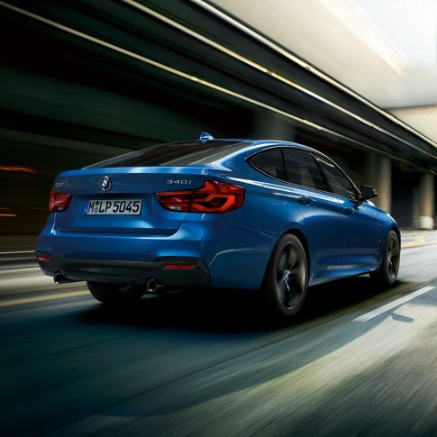 BMW serii 3 Gran Turismo, tylny półprofil BMW serii 3 Gran Turismo, tylny półprofil