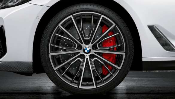 20-calowe kute obręcze kół M Performance Multi Spoke 732 M Bicolor w BMW serii 5 Limuzyna G30 20-calowe kute obręcze kół M Performance Multi Spoke 732 M Bicolor w BMW serii 5 Limuzyna G30