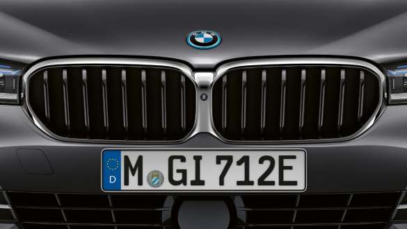 Atrapa chłodnicy BMW w BMW serii 5 Touring G31 Atrapa chłodnicy w BMW serii 5 Touring G31, modernizacja 2020, zbliżenie przodu