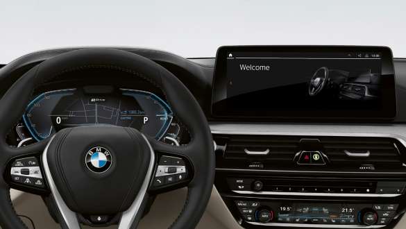 BMW Live Cockpit Professional w BMW serii 5 Touring G31, wnętrze BMW Live Cockpit Professional w BMW serii 5 Touring G31, modernizacja 2020, wnętrze, kokpit