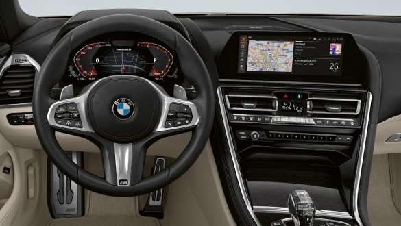 BMW M850i xDrive, szary drawit metalizowany, BMW Live Cockpit Professional. BMW M850i xDrive, szary drawit metalizowany, BMW Live Cockpit Professional.