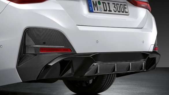 Karbonowy dyfuzor tylny M Performance BMW i4 eDrive40 G26 2021 Karbonowy dyfuzor tylny M Performance BMW i4 eDrive40 G26 2021