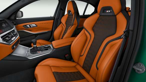 Fotele sportowe M, BMW M3 Limuzyna G80 2020 BMW M3 Limuzyna G80 2020, fotele sportowe M, wnętrze