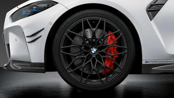 20-/21-calowe kute obręcze kół M Performance 1000 Jet Black, matowe, BMW M3 Limuzyna G80 2020 BMW M3 Limuzyna G80 2020, 20-/21-calowe kute obręcze kół M Performance 1000 M, Jet Black, matowe, zbliżenie