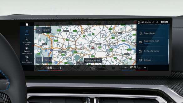 BMW Live Cockpit Professional modele M BMW serii 4 Cabrio G83 G23 Modele M BMW serii 4 Cabrio G83 G23 BMW Live Cockpit Professional