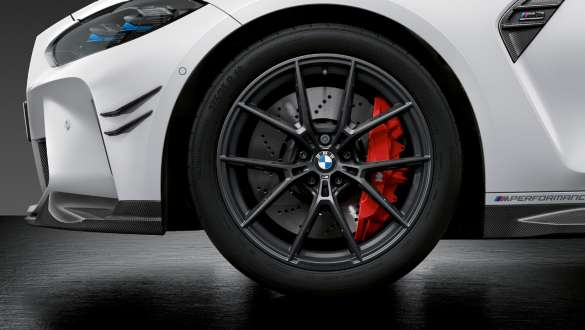 19-/20-calowe kute obręcze kół M Performance 963 M, BMW M4 Coupé G82 2020 BMW M4 Coupé G82 2020, 19-/20-calowe kute obręcze kół M Performance 963 M, zbliżenie