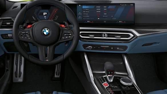 Panel obsługi na konsoli środkowej, BMW M4 Coupé G82 2020 BMW M4 Coupé G82 2020, panel obsługi na konsoli środkowej
