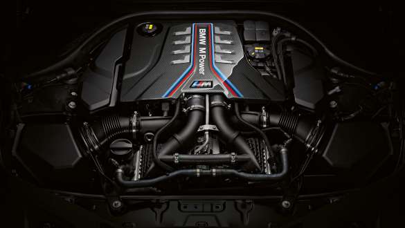 Wysokowydajny 8-cylindrowy silnik benzynowy M TwinPower Turbo. BMW M8 Competition Coupé, wysokowydajny 8-cylindrowy silnik benzynowy M TwinPower Turbo.