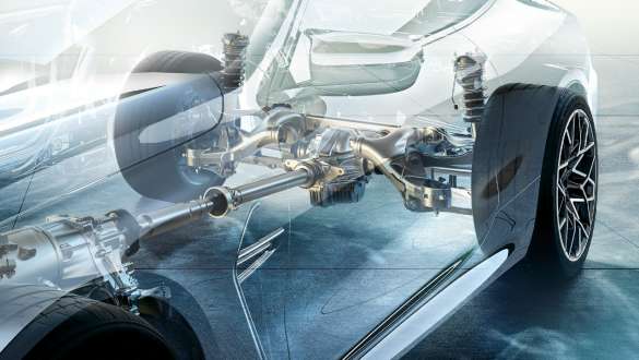 Adaptacyjny układ jezdny M. BMW M8 Competition Coupé z adaptacyjnym układem jezdnym M.