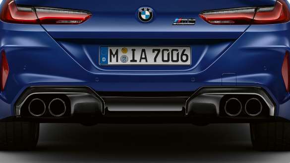 Sportowy układ wydechowy M. BMW M8 Competition Coupé ze sportowym układem wydechowym M.