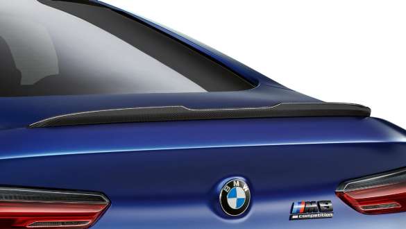 Spojler tylny M z karbonu. BMW M8 Competition Coupé ze spojlerem tylnym M z karbonu.