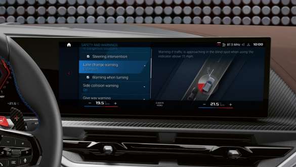 System asystujący kierowcy Professional BMW XM G09 system asystujący kierowcy Professional