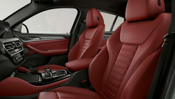 BMW X4 G02 2021 sportowe fotele przednie BMW X4 G02 2021 sportowe fotele przednie