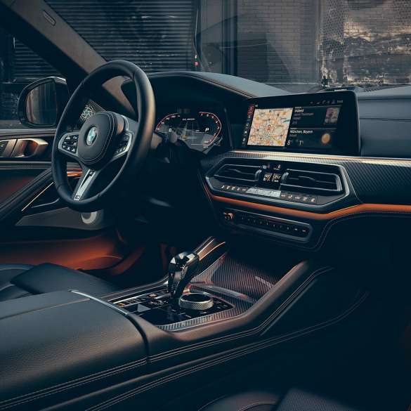 Wnętrze BMW X6. Wnętrze BMW X6.