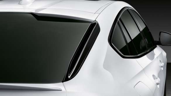 Płetwy tylne M Performance w błyszczącym kolorze czarnym BMW X6 G06 2019 Płetwy tylne M Performance w błyszczącym kolorze czarnym BMW X6 G06 2019