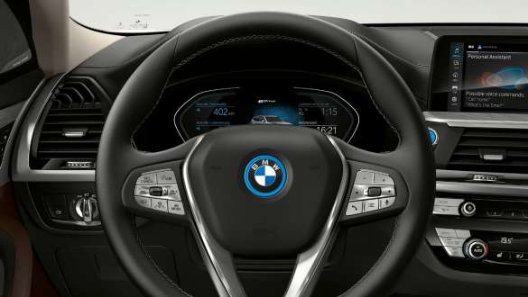 BMW Live Cockpit Professional BMW iX3 G08 BMW Live Cockpit Professional BMW iX3 G08 2020 zestaw wskaźników, wnętrze