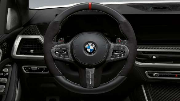 Kierownica M Performance akcesoria BMW M Performance Parts Kierownica M Performance akcesoria BMW M Performance Parts zbliżenie
