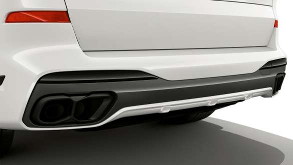 Końcówki rur wydechowych M Performance czarny matowy akcesoria BMW M Performance Parts Końcówki rur wydechowych M Performance czarny matowy akcesoria BMW M Performance Parts zbliżenie