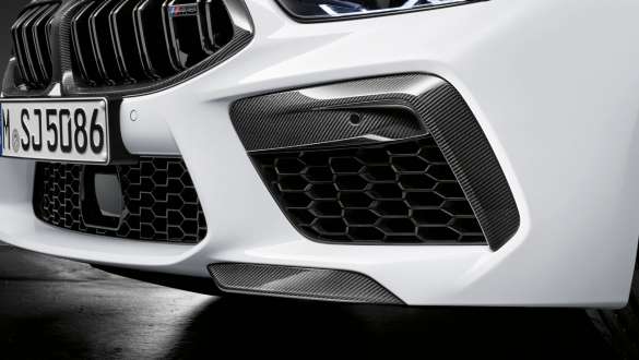 Karbonowa dokładka przednia M Performance akcesoria BMW M Performance Parts Karbonowa dokładka przednia M Performance akcesoria BMW M Performance Parts zbliżenie
