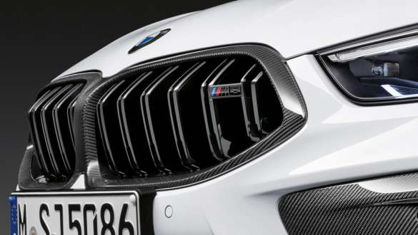 Karbonowa atrapa chłodnicy M Performance akcesoria BMW M Performance Parts Karbonowa atrapa chłodnicy M Performance akcesoria BMW M Performance Parts zbliżenie