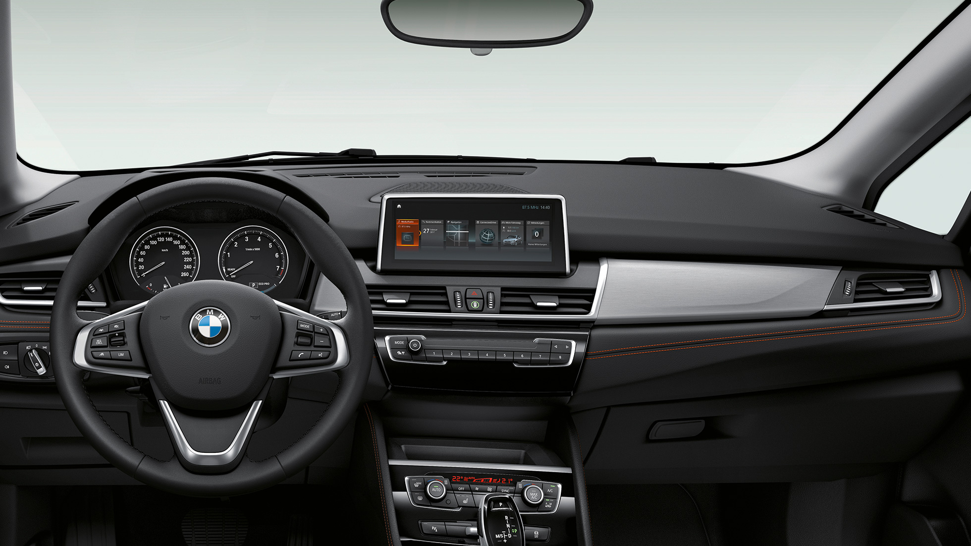 Kokpit BMW serii 2 Active Tourer model Sport Line Kokpit BMW serii 2 Active Tourer model Sport Line 220i F45 2018