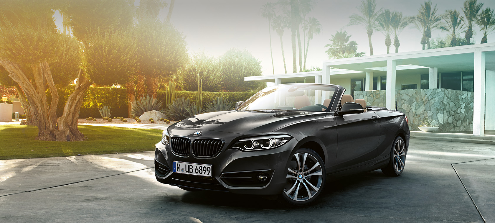 BMW serii 2 Cabrio; przedni półprofil BMW serii 2 Cabrio; przedni półprofil