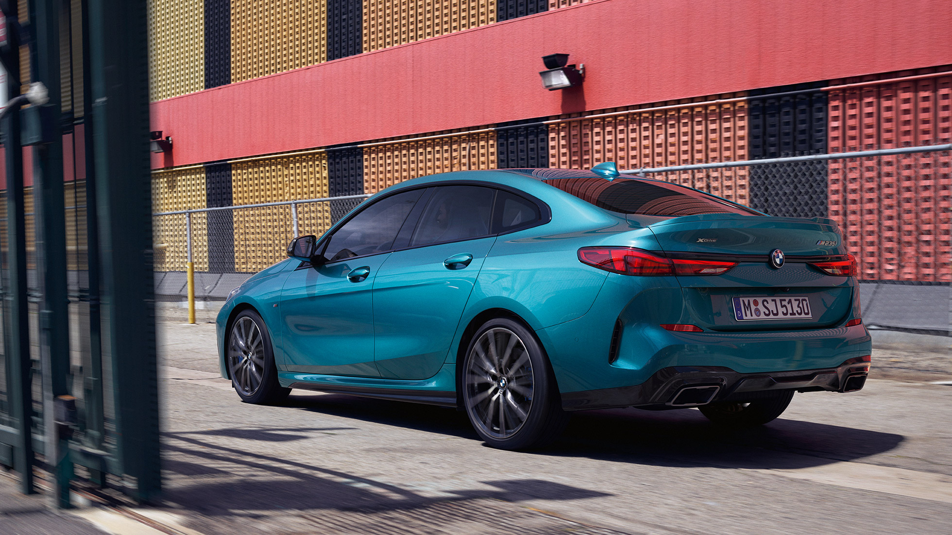 Wideo BMW serii 2 Gran Coupé Wideo BMW serii 2 Gran Coupé F44, niebieski Snapper Rocks metalizowany, wygląd zewnętrzny