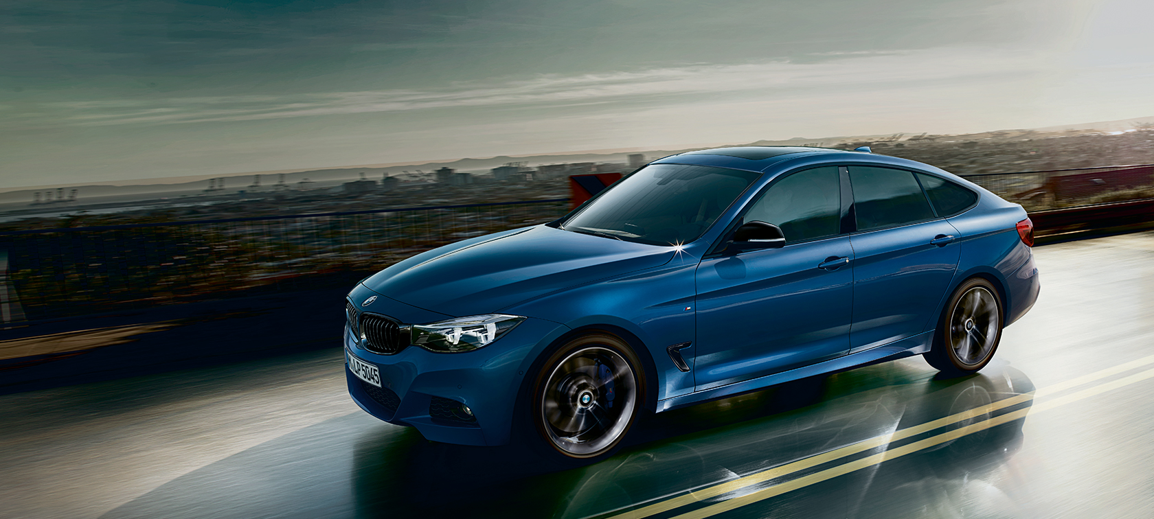 BMW serii 3 Gran Turismo, podczas jazdy BMW serii 3 Gran Turismo, podczas jazdy
