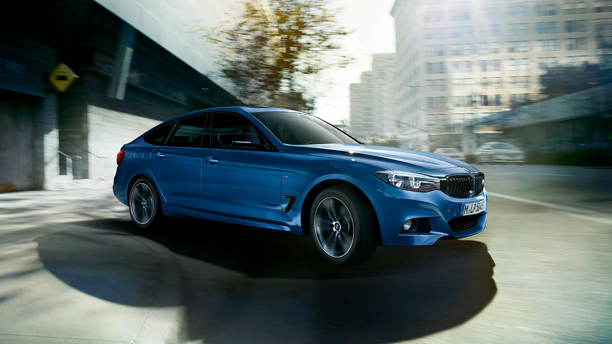 BMW serii 3 Gran Turismo, przedni półprofil BMW serii 3 Gran Turismo, przedni półprofil