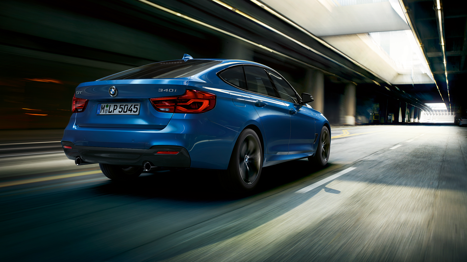 BMW serii 3 Gran Turismo, tylny półprofil BMW serii 3 Gran Turismo, tylny półprofil