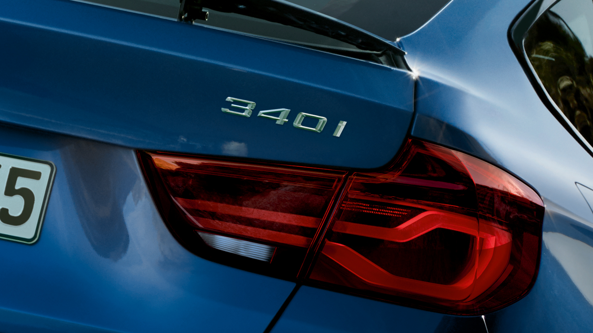 BMW serii 3 Gran Turismo, oznaczenie modelu z tyłu BMW serii 3 Gran Turismo, oznaczenie modelu z tyłu