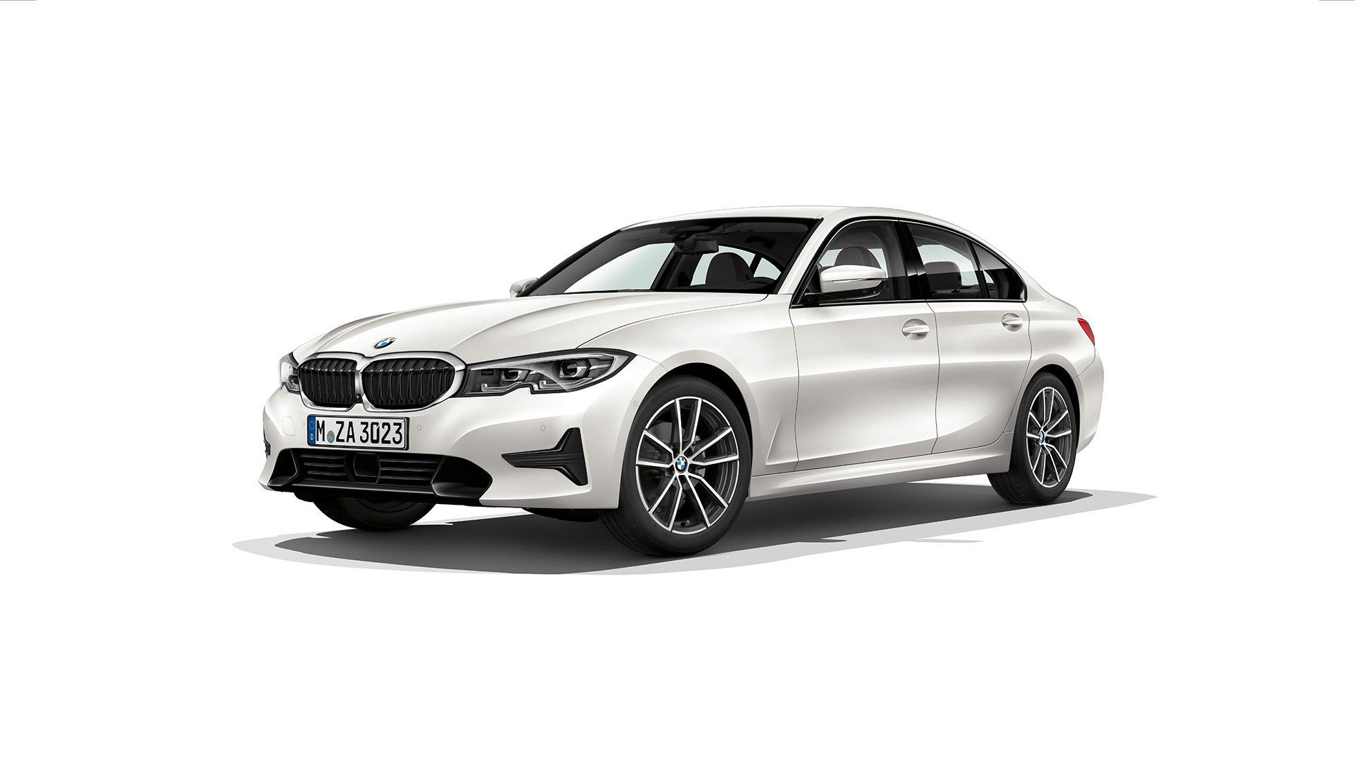 BMW serii 3 Limuzyna Model Sport Line. Zbliżenie przednie na deskę rozdzielczą kierowcy BMW serii 3 Limuzyny w wyposażeniu Model Sport Line.,Widok progi boczne BMW serii 3 Limuzyna Model Sport Line