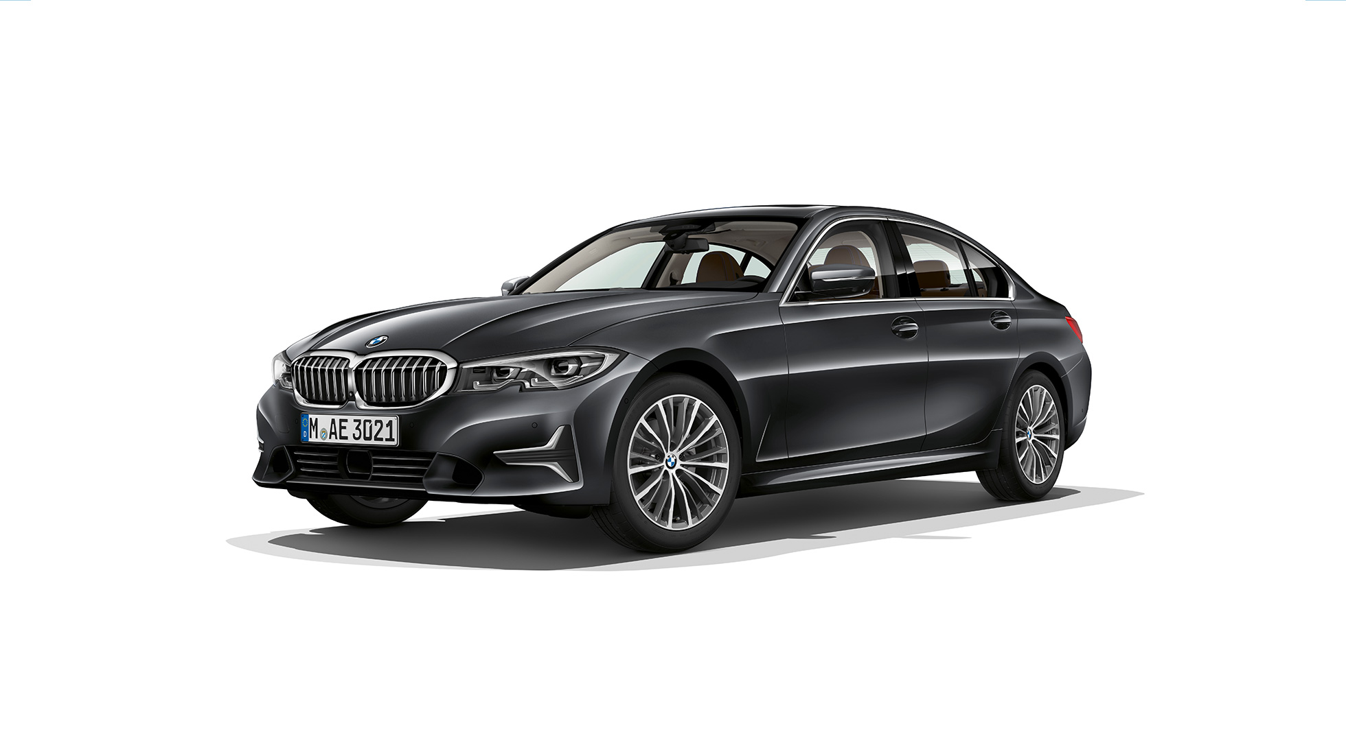 BMW serii 3 Limuzyna Model Luxury Line. Widok na progi boczne BMW serii 3 Limuzyna w wyposażeniu Model Luxury Line