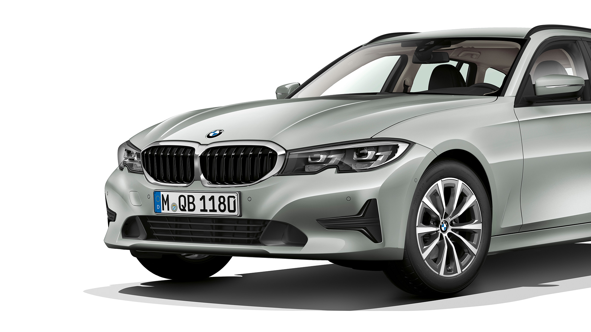 Model Advantage, przedni półprofil BMW serii 3 Touring, model Advantage, przedni półprofil