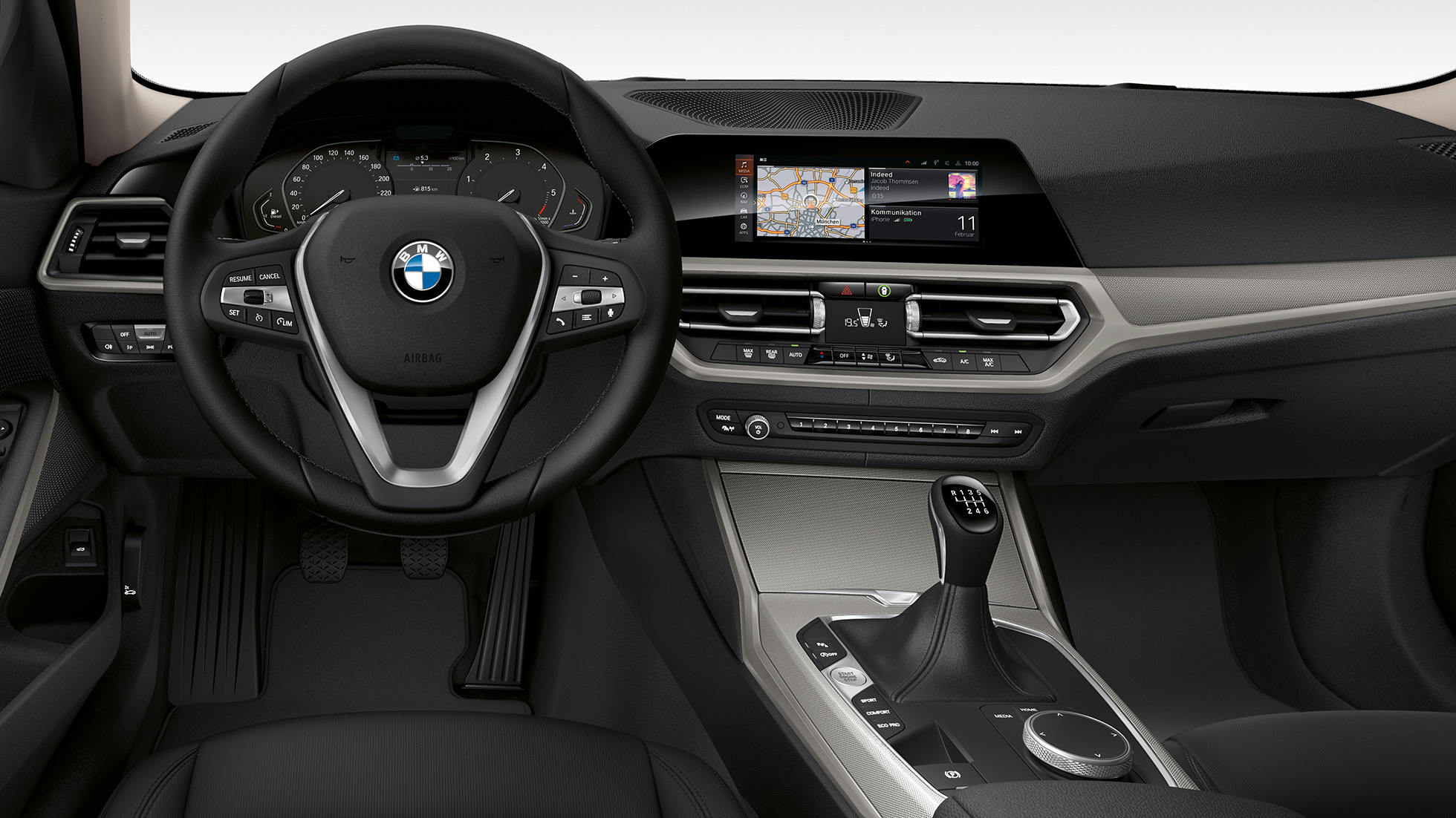 Model Advantage, kokpit BMW serii 3 Touring, model Advantage, kokpit