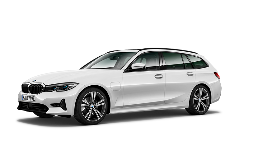 BMW Serii 3 BMW Serii 3 Touring Hybryda Plug-in G21 widok z boku w trzech czwartych BMW Serii 3 BMW Serii 3 Touring Hybryda Plug-in G21 widok z boku w trzech czwartych