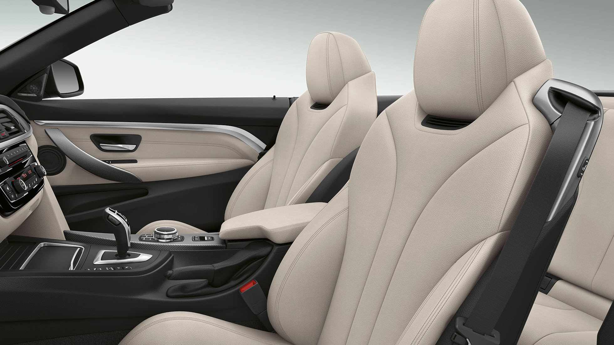 BMW serii 4 Cabrio, model Luxury Line, wnętrze BMW serii 4 Cabrio, model Luxury Line, wnętrze