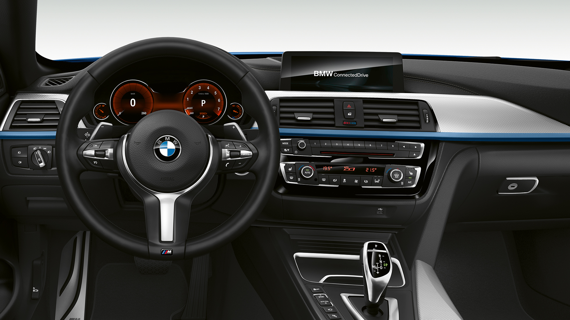BMW serii 4 Cabrio, model M Sport, kokpit BMW serii 4 Cabrio, model M Sport, kokpit