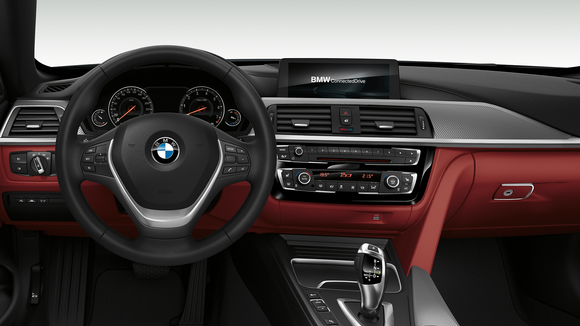BMW serii 4 Cabrio, model Sport Line kokpit BMW serii 4 Cabrio, model Sport Line kokpit