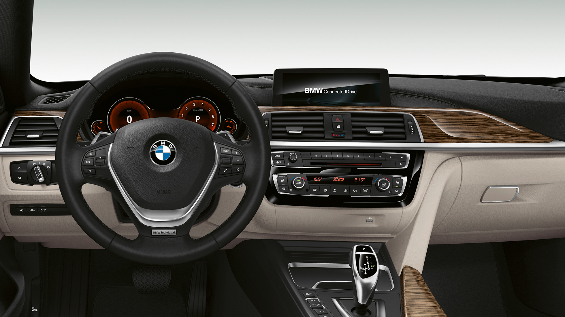 BMW serii 4 Gran Coupé, Model Luxury Line deska rozdzielcza BMW serii 4 Gran Coupé, Model Luxury Line deska rozdzielcza