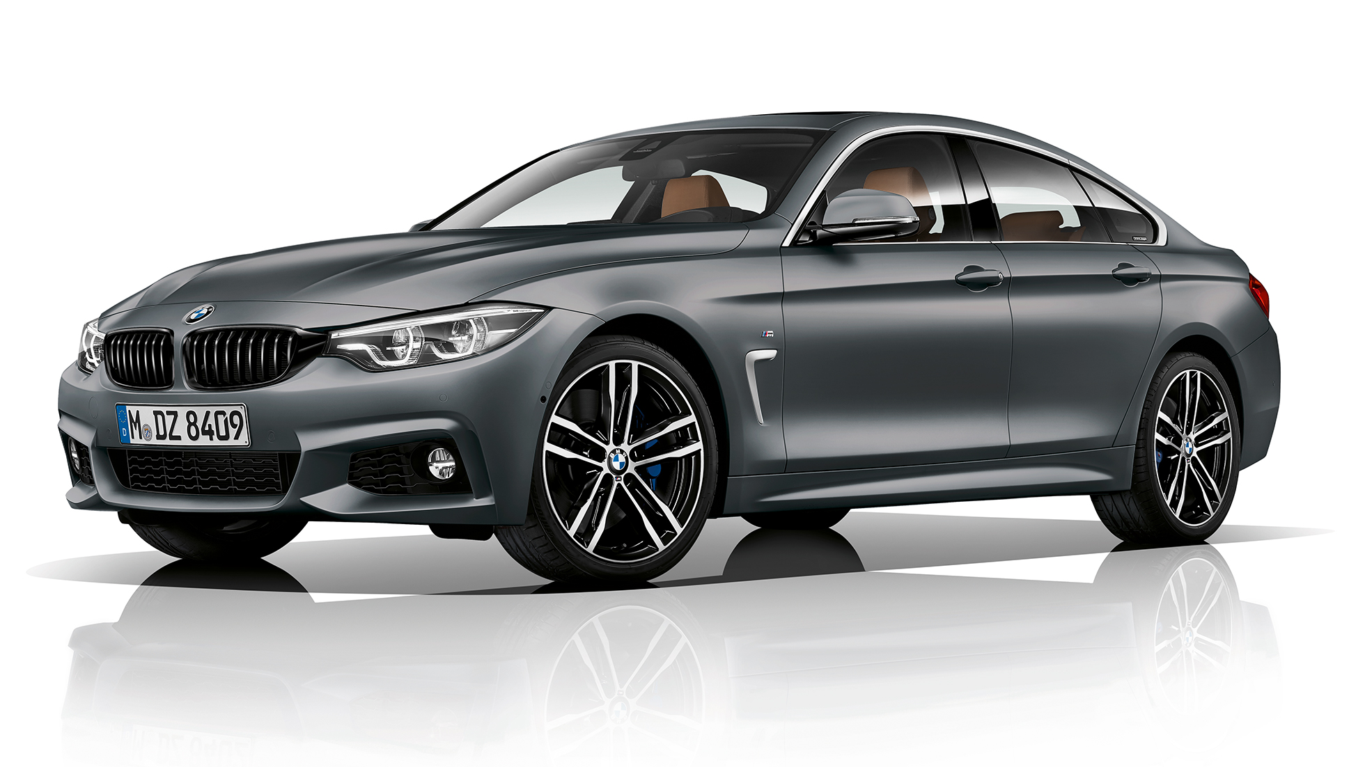 BMW serii 4 Gran Coupé, model M Sport, półprofil z przodu BMW serii 4 Gran Coupé, model M Sport, półprofil z przodu
