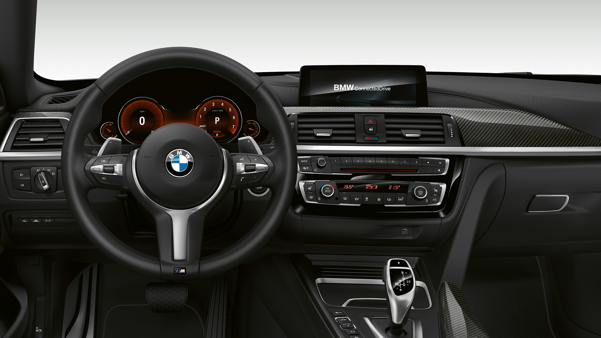 BMW serii 4 Gran Coupé, Modell M Sport deska rozdzielcza BMW serii 4 Gran Coupé, Modell M Sport deska rozdzielcza