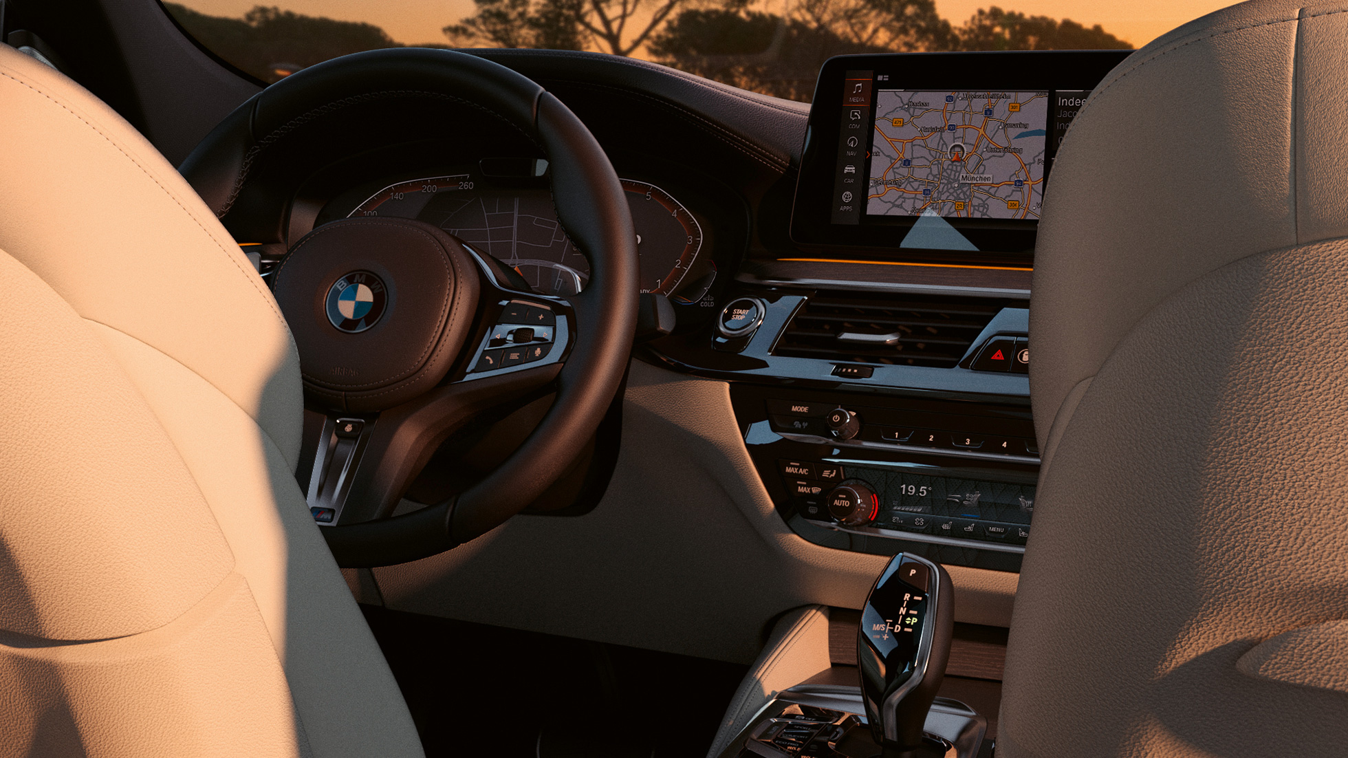 Deska rozdzielcza BMW serii 6 Gran Turismo G32 2020 Deska rozdzielcza BMW serii 6 Gran Turismo 640i xDrive G32 2020, wnętrze