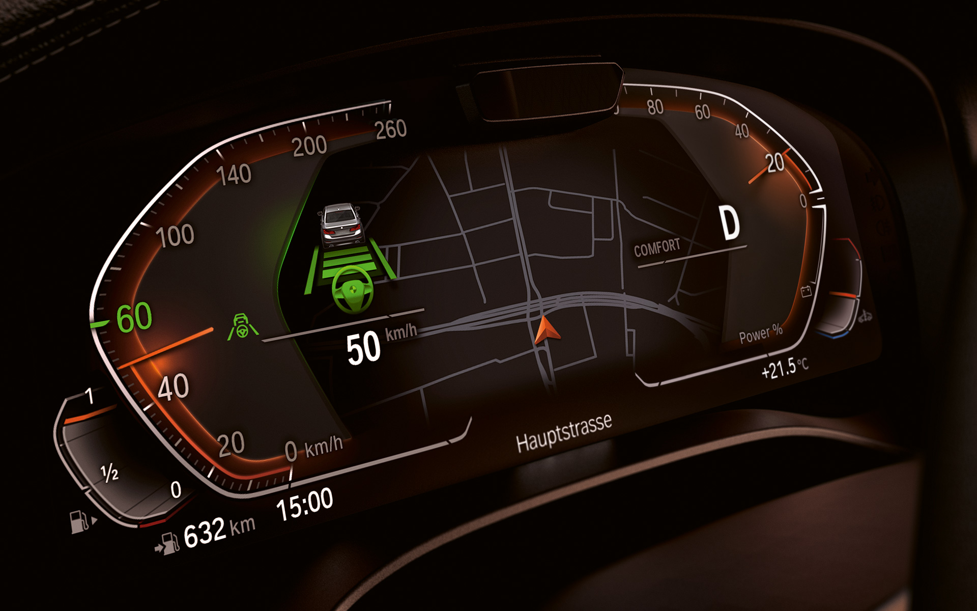 BMW Live Cockpit Professional w BMW serii 6 Gran Turismo G32 2020 BMW Live Cockpit Professional w BMW serii 6 Gran Turismo G32, 2020 wnętrze