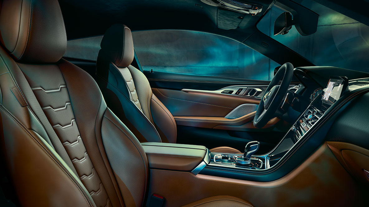 Wnętrze BMW serii 8 Coupé. Wnętrze BMW serii 8 Coupé z wyposażeniem BMW Individual.