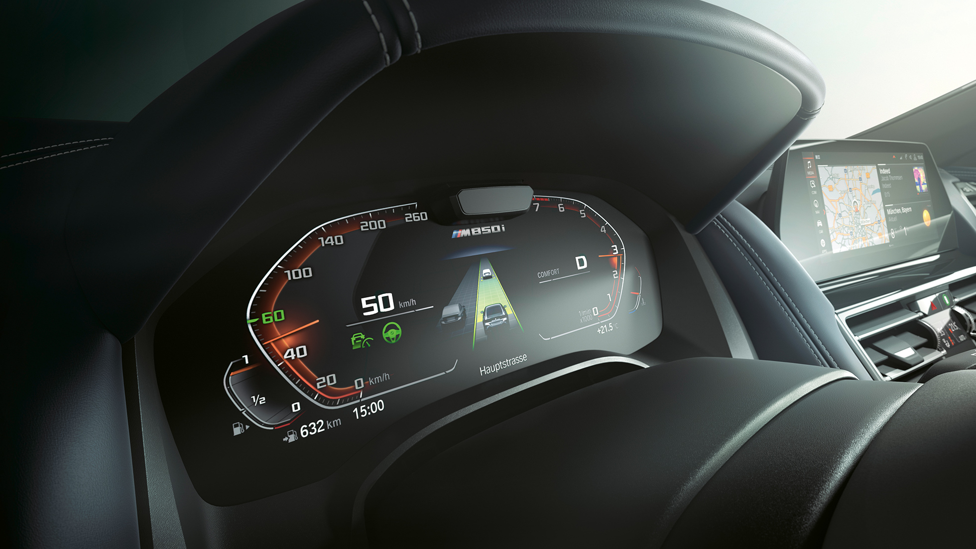 BMW Driving Assistant Professional BMW serii 8 Gran Coupé, BMW Driving Assistant Professional