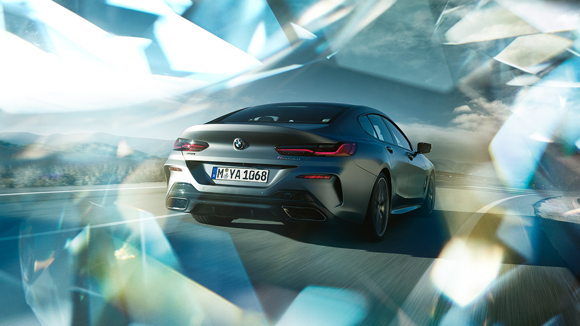 Dynamika jazdy xDrive BMW serii 8 Gran Coupé, dynamika jazdy xDrive
