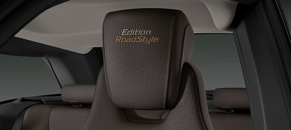 BMW i3s Edition RoadStyle 2019, fotel z pikowaniem „Edition RoadStyle” BMW i3s Edition RoadStyle 2019 I01, wnętrze, fotel z pikowaniem „Edition RoadStyle”